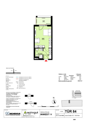 Wohnungsplan 14LIN161_84_NBB