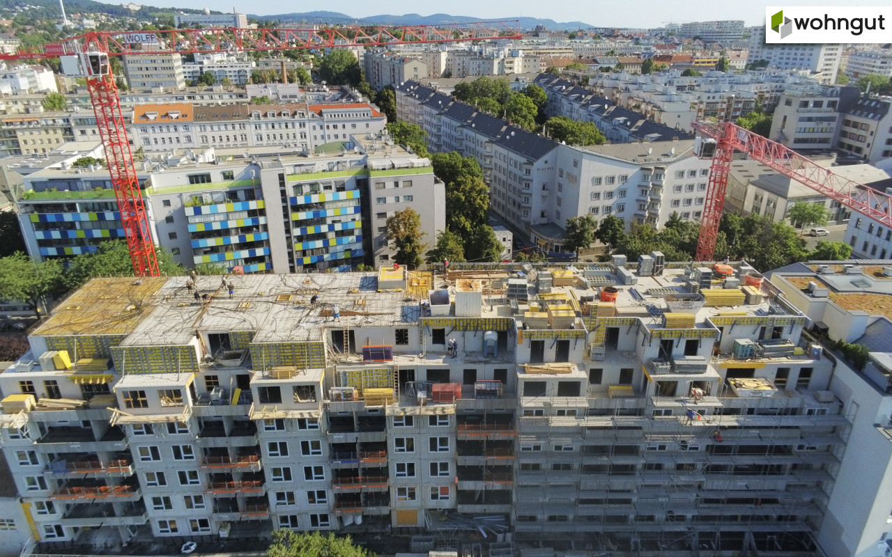 Baufortschritt Oktober 2023