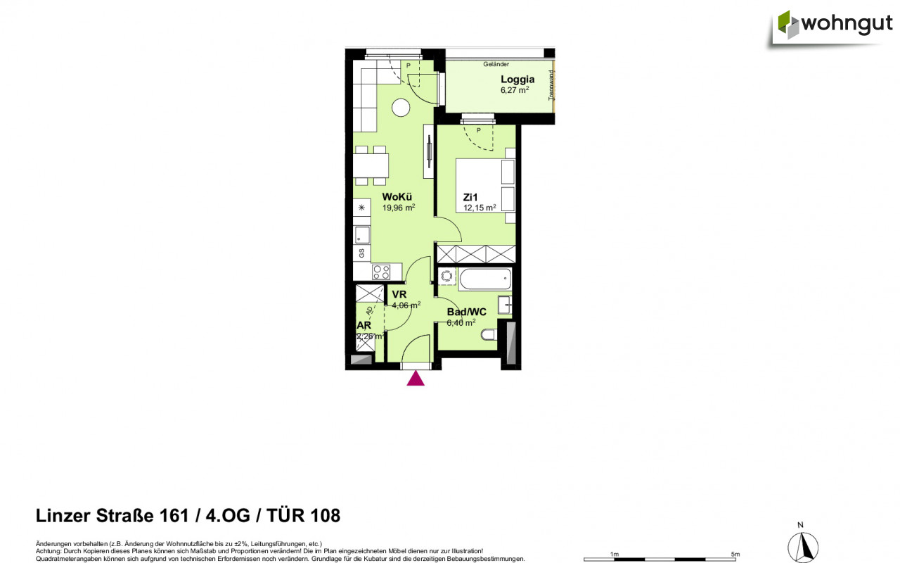 Wohnungsplan 14LIN161_108_NBB